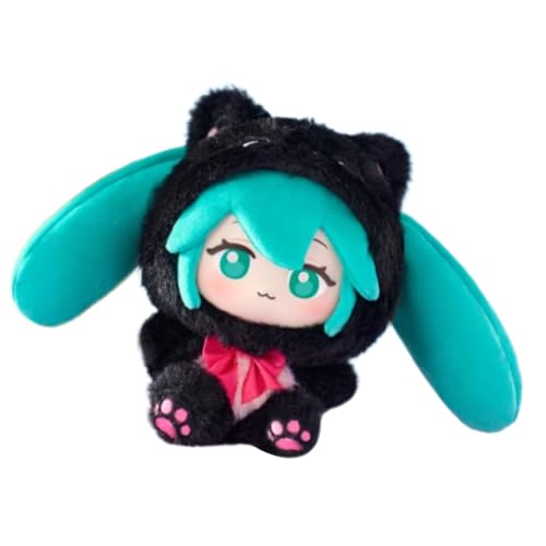 Jiumaocleu Miku Figur Kagamine Len Plüsch, Anime Pyjama Stil Kagamine Rin Miku Anhänger, 15 cm PVC Sammlerstück Auto-Dekoration Geschenke für Fans Jiumaocleu Miku Figur Kagamine Len Plüsch, Anime Pyjama Stil Kagamine Rin Miku Anhänger, 15 cm PVC Sammlerstück Auto-Dekoration Geschenke für Fans von Jiumaocleu