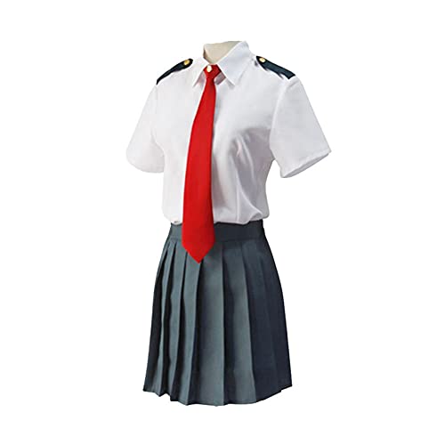 Jiumaocleu My Hero Academia Cosplay Kostüm MHA JK Uniform Outfits Anzüge für Mädchen Anime Schuluniform Sommer Kurzer Stil für Frauen Jiumaocleu My Hero Academia Cosplay Kostüm MHA JK Uniform Outfits Anzüge für Mädchen Anime Schuluniform Sommer Kurzer Stil für Frauen von Jiumaocleu