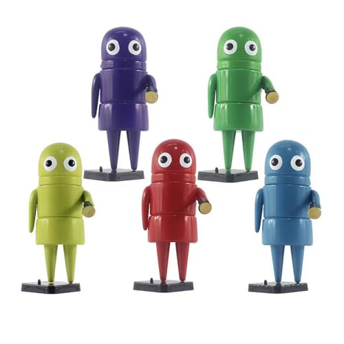 Jiumaocleu REPO Figurenstatuen-Sets, Mini-REPO-Actionfigur, buntes Cartoon-Modell, Anime-Spielfiguren, Kuchendekoration, Geschenke für Fans, 10 cm, 5 Stück Jiumaocleu REPO Figurenstatuen-Sets, Mini-REPO-Actionfigur, buntes Cartoon-Modell, Anime-Spielfiguren, Kuchendekoration, Geschenke für Fans, 10 cm, 5 Stück von Jiumaocleu