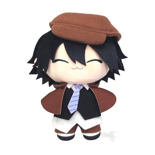 Jiumaocleu Ranpo Edogawa Plüsch BSD weich gefüllte Anime Dazai Osamu Figur 20 cm Manga-Charakter niedliche Stoffpuppen Dekorationen Sammlerstücke Geschenke Jiumaocleu Ranpo Edogawa Plüsch BSD weich gefüllte Anime Dazai Osamu Figur 20 cm Manga-Charakter niedliche Stoffpuppen Dekorationen Sammlerstücke Geschenke von Jiumaocleu