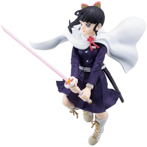 Jiumaocleu Tsuyuri Kanao Figur Statue, 14cm Kämpfende Pose Mini Anime Figur Tsuyuri Kanao Nudelstopper, Handgemachte sammelbare Desktop Figur Modell Geschenke für Fans von Jiumaocleu