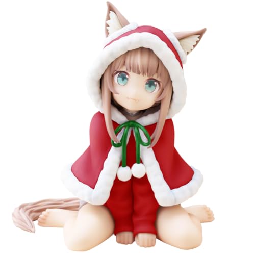 Kinako Figur Statue Modell, 15 cm Anime Noodles Stopper Figur Kniende Pose Kinako Actionfigur Handgemachte Sammlerstück Desktop Dekoration für Fans von Jiumaocleu