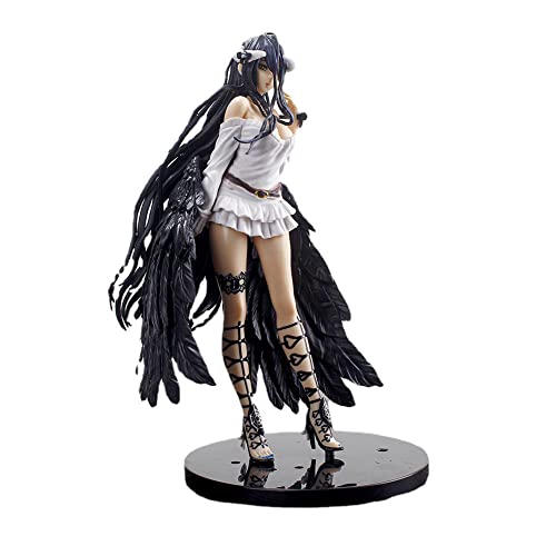 Jiumaocleu Overlord Albedo Figur Statuen – 1/6 komplette Anime-Albedo-Figur, Statue, PVC, Actionfigur, Puppenmodell, Spielzeug, exquisite Ornamente, Sammlerstück, Heimdekoration, Geschenk (21,5 cm) von Jiumaocleu