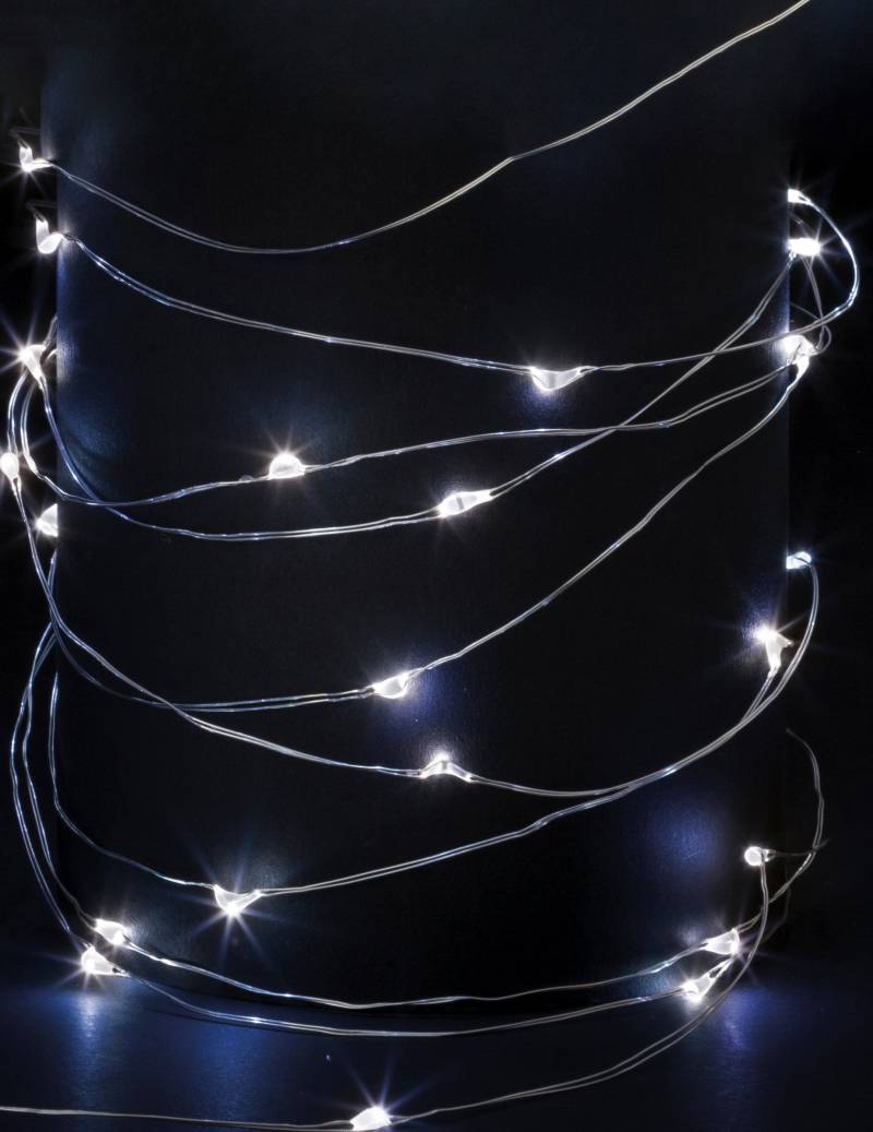 Lichterkette Christbaumschmuck weiß 10 m von JJA