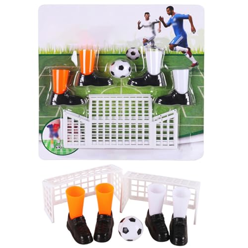 Finger Fußball Spiel, Fußball Spielzeug, Mini Finger Fussball Set, Pädagogische Requisiten für Kinder, Spielen mit Familie und Freunden, Verbessern Sie das Interesse der Kinder am Sport von Jlnmmn