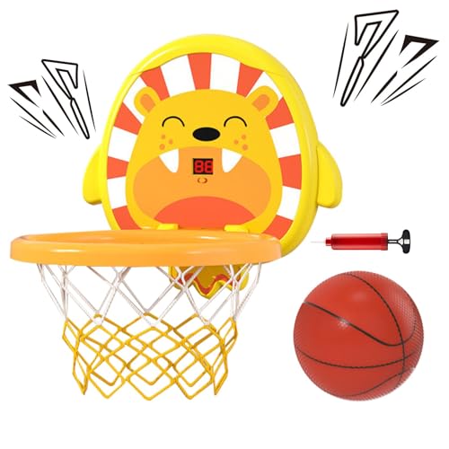 Badewannen-Basketballkorb Für Kleinkinder, Bade-Basketballkorb-Spielzeug, Basketballkorb-Spielzeug Mit Saugnapf, Sicheres Und Harmloses Basketballkorb-Set Für Ostern von Jlobnyiun