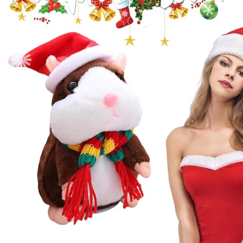 Hamsterspielzeug für Kinder | Soundaufnahme Hamster Plüsch Interaktives Spielzeug, automatische Schüttelfrost -Kopf -Plüsch -Puppe mit und Schalelektronik Haustier für Familienspiele Nacht Kinder Hamsterspielzeug für Kinder | Soundaufnahme Hamster Plüsch Interaktives Spielzeug, automatische Schüttelfrost -Kopf -Plüsch -Puppe mit und Schalelektronik Haustier für Familienspiele Nacht Kinder von Jlobnyiun