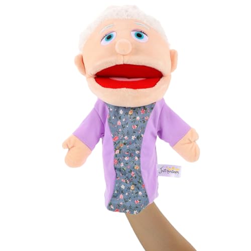Handpuppen mit Geschichtenerzählen - Soft Family Doll, Kinder Puppenspielzeug | Plüsch Großmutter Charakter mit sanftem Stoffkonstruktion, kreativ Handpuppen mit Geschichtenerzählen - Soft Family Doll, Kinder Puppenspielzeug | Plüsch Großmutter Charakter mit sanftem Stoffkonstruktion, kreativ von Jlobnyiun