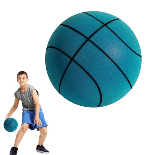 Jlobnyiun Basketbälle für den Außenbereich, Basketball, leise, für | weicher Hüpf-Sportball, Trainingsball für drinnen für Anfänger, Spielspiele von Jlobnyiun