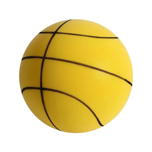 Jlobnyiun Basketball, leiser Trainingsball für draußen, leise, federnder Sportball, Trainingsball für drinnen für Anfänger, Spielspiele von Jlobnyiun