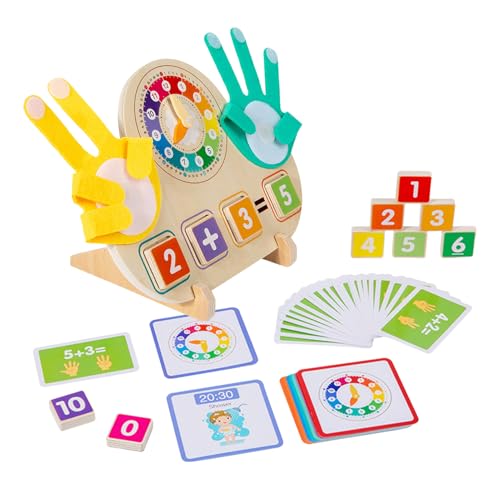 Jlobnyiun Mathematikspielzeug mit Fingern, manipulatives Lernspiel zum Erlernen der Berechnung von Kindern, tragbares Schulmaterial für Kinder im Vorschulalter von 3 bis 8 Jahren Jlobnyiun Mathematikspielzeug mit Fingern, manipulatives Lernspiel zum Erlernen der Berechnung von Kindern, tragbares Schulmaterial für Kinder im Vorschulalter von 3 bis 8 Jahren von Jlobnyiun