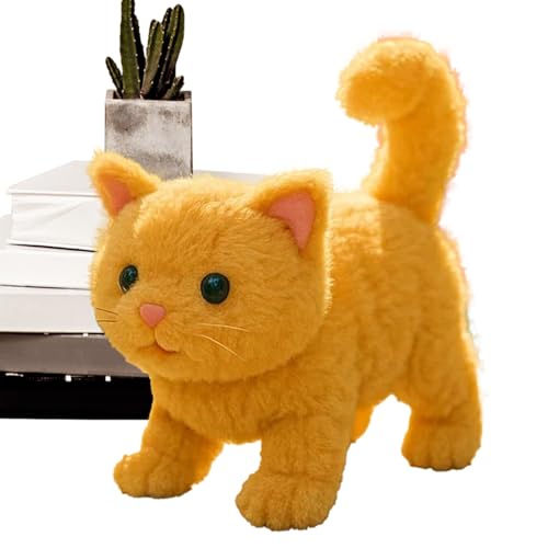 Jlobnyiun Realistische Roboter Katze | Lebensechtes Katzen Stofftier,Geschenkideen Für Kinder Erwachsene Familie Freunde Büro Zum Valentinstag Danksagung Jlobnyiun Realistische Roboter Katze | Lebensechtes Katzen Stofftier,Geschenkideen Für Kinder Erwachsene Familie Freunde Büro Zum Valentinstag Danksagung von Jlobnyiun