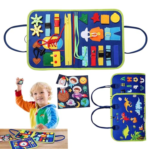 Kleinkindbuchs - Vorschulaktivitätsspielzeug, Soft Learning Binder | Einbeziehung der Arbeitsmappe für Feinmotorik -Fähigkeiten mit Bildungsspielen für Kinder, interaktiver Entwicklungsspielzeug Gebur Kleinkindbuchs - Vorschulaktivitätsspielzeug, Soft Learning Binder | Einbeziehung der Arbeitsmappe für Feinmotorik -Fähigkeiten mit Bildungsspielen für Kinder, interaktiver Entwicklungsspielzeug Gebur von Jlobnyiun