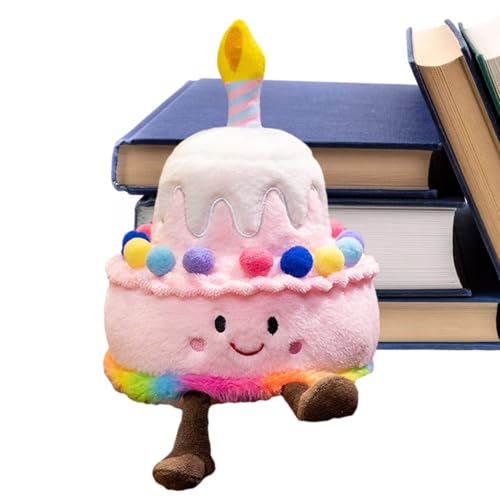 Musikalischer Plüschkuchen - Singen Geburtstagskissen, süßes Puppenspielzeug, kleine Kuchen Plüsch, glückliches Liedkissen, weiches Feier Geschenk | Ideal für Mädchen Holiday Party Überraschung Musikalischer Plüschkuchen - Singen Geburtstagskissen, süßes Puppenspielzeug, kleine Kuchen Plüsch, glückliches Liedkissen, weiches Feier Geschenk | Ideal für Mädchen Holiday Party Überraschung von Jlobnyiun