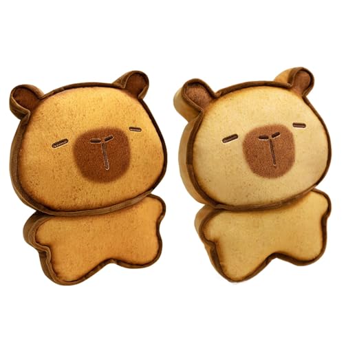 Niedliche Capybara Plüsch, Capybara Plüschspielzeug,Toast Capybara Stoffed Animal Plüschspielzeug | Soft Doll Home Dekoration, Einfallsreiches Spiel Plüschzimmer , Stoffspielzeug Für Kinder Und E von Jlobnyiun