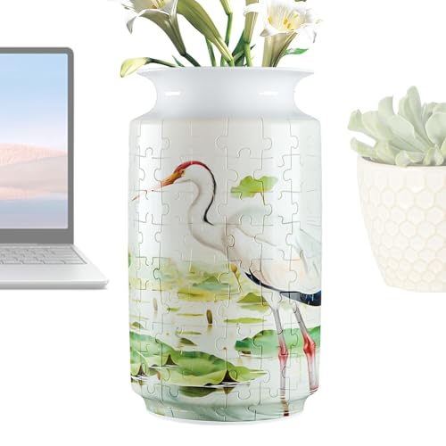 -Puzzle -Vase, Puzzle -Vasen Für Erwachsene, Einzigartige Puzzle - -Vase, Pflanzgefäß Vasen Puzzlespielzeug Für, Mädchen, Kinder, Jugendliche, Erwachsene von Jlobnyiun