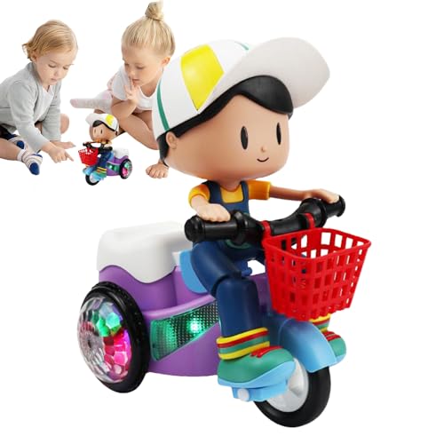 Stunt Spin Dance Dreirad - langlebiger ABS -Rahmen | Buntes Sound Light Trike für Kinder, interaktives -Action -Fahrzeug für Kleinkinder Home Playtime Travel Picknick Kindergarten Indoor - Stunt Spin Dance Dreirad - langlebiger ABS -Rahmen | Buntes Sound Light Trike für Kinder, interaktives -Action -Fahrzeug für Kleinkinder Home Playtime Travel Picknick Kindergarten Indoor - von Jlobnyiun