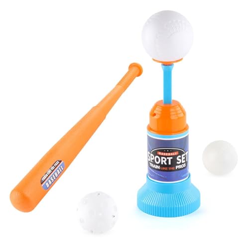 T Ball Set Spielzeug Für Kinder - Kinder-Baseball-T-Shirts Für Und Kleinkinder Inklusive 3 Bälle,T-Ball-Set Für Kleinkinder Schönes Geschenk, Outdoor-Sport, Spielzeugspiele Für Kinder Ab 3 Jah von Jlobnyiun