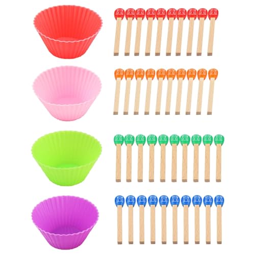 Joberio Matchstick-Puzzlespiel – Herausforderndes Match-Puzzle Für Kinder, Pädagogische Denksportaufgaben | Streichholz-Puzzle | Kindergarten-Match-Puzzle-Spiel | Matchstick Early Education Dinner-Spi von Joberio