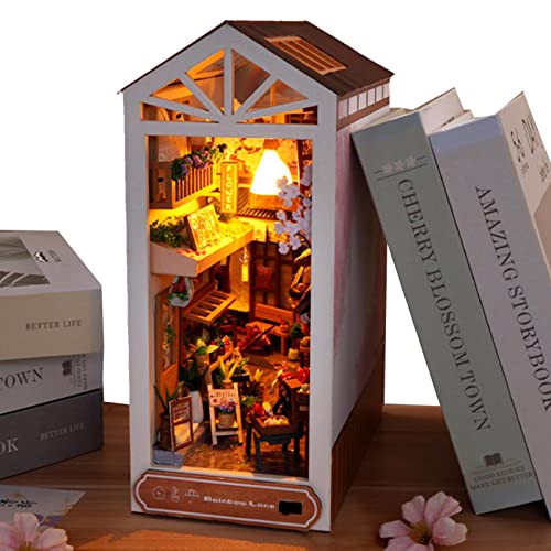 Nook Kit Book Nook Kit Holzpuzzle Modellbausätze Buchende Modellbausatz mit LED-Licht Kreative Pädagogische Bücherregal Kit Dekoration für Lehrer Professoren Männer Frauen Nook Kit Book Nook Kit Holzpuzzle Modellbausätze Buchende Modellbausatz mit LED-Licht Kreative Pädagogische Bücherregal Kit Dekoration für Lehrer Professoren Männer Frauen von Joberio