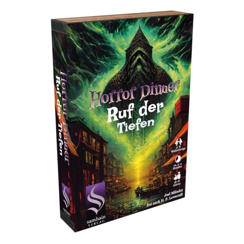 Horror Dinner: Ruf der Tiefen - Samhain Verlag - Krimi Dinner - Horror Dinner - ab 18 Jahren! - bis zu 8 Personen von JoeKas WORLD