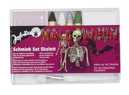 Jofrika 747842 Schminkset, Skelett, 22g von Jofrika