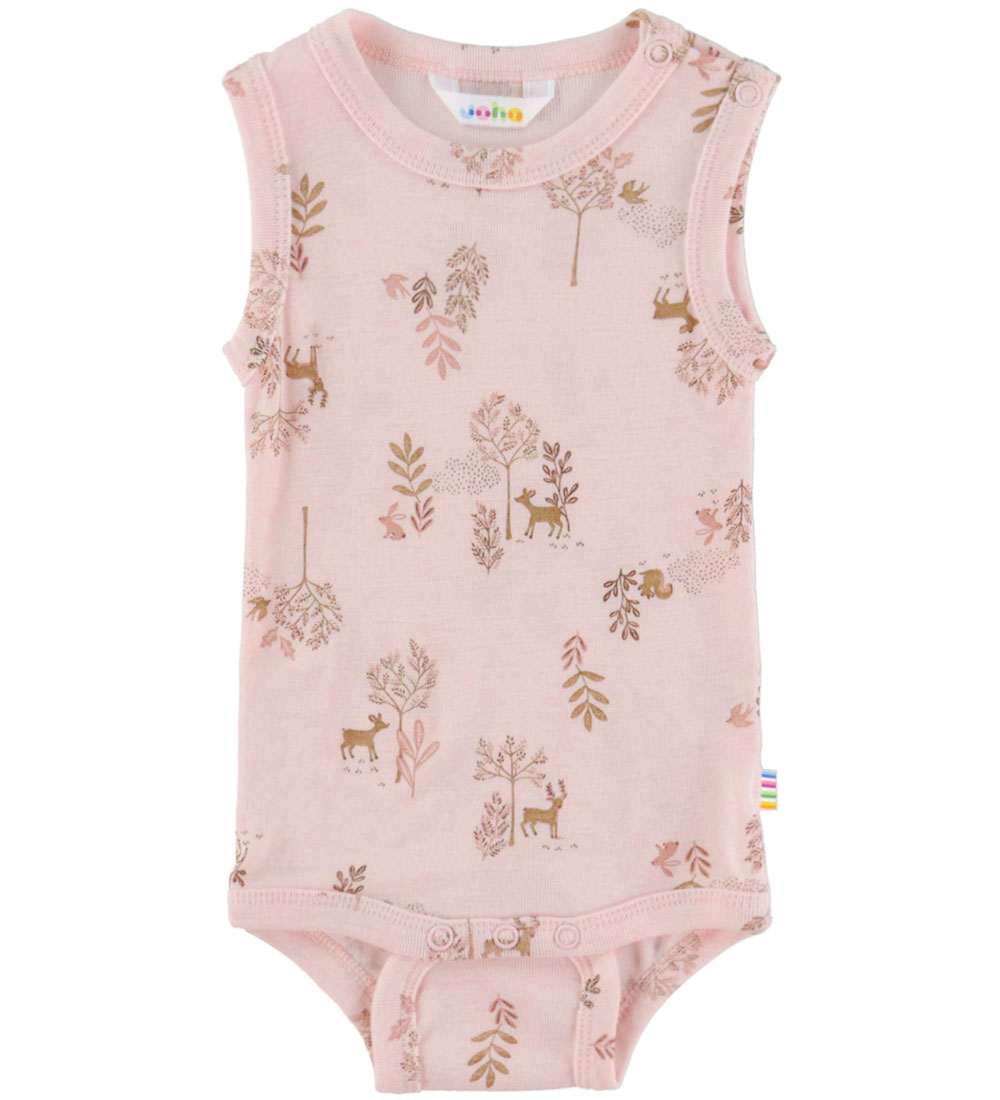 Joha Body ohne Ärmel - Wolle/Seide - Rosa m. Natur - Joha - 70 - Body ärmellos Joha Body ohne Ärmel - Wolle/Seide - Rosa m. Natur - Joha - 70 - Body ärmellos von Joha