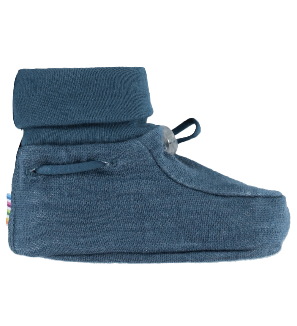 Joha Krabbelschuhe - 2-lagig - Wolle/Bambus - Dark Denim - Joha - 100 - Krabbelschuhe Joha Krabbelschuhe - 2-lagig - Wolle/Bambus - Dark Denim - Joha - 100 - Krabbelschuhe von Joha