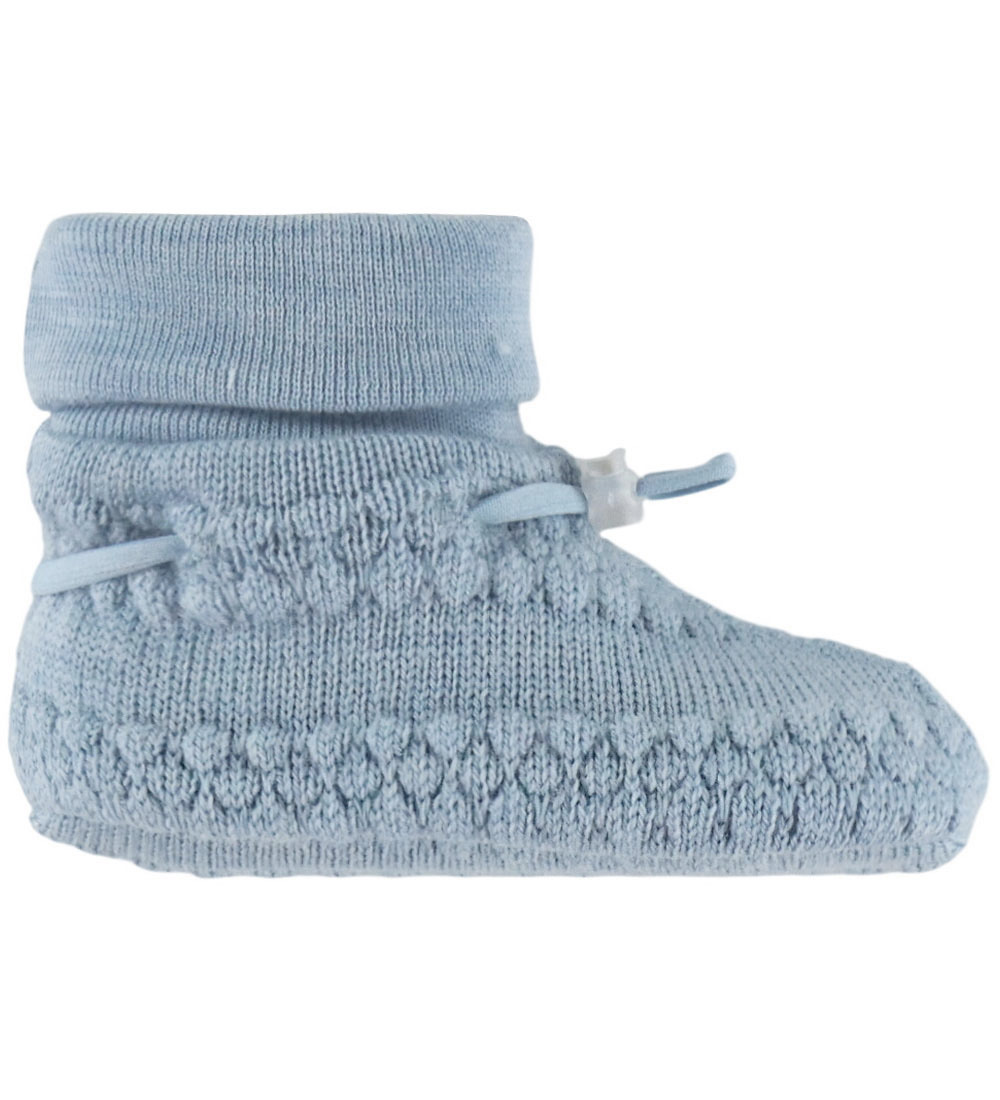 Joha Krabbelschuhe - Strick - Wolle - 2-lagig - Blau - Joha - 90 - Krabbelschuhe Joha Krabbelschuhe - Strick - Wolle - 2-lagig - Blau - Joha - 90 - Krabbelschuhe von Joha