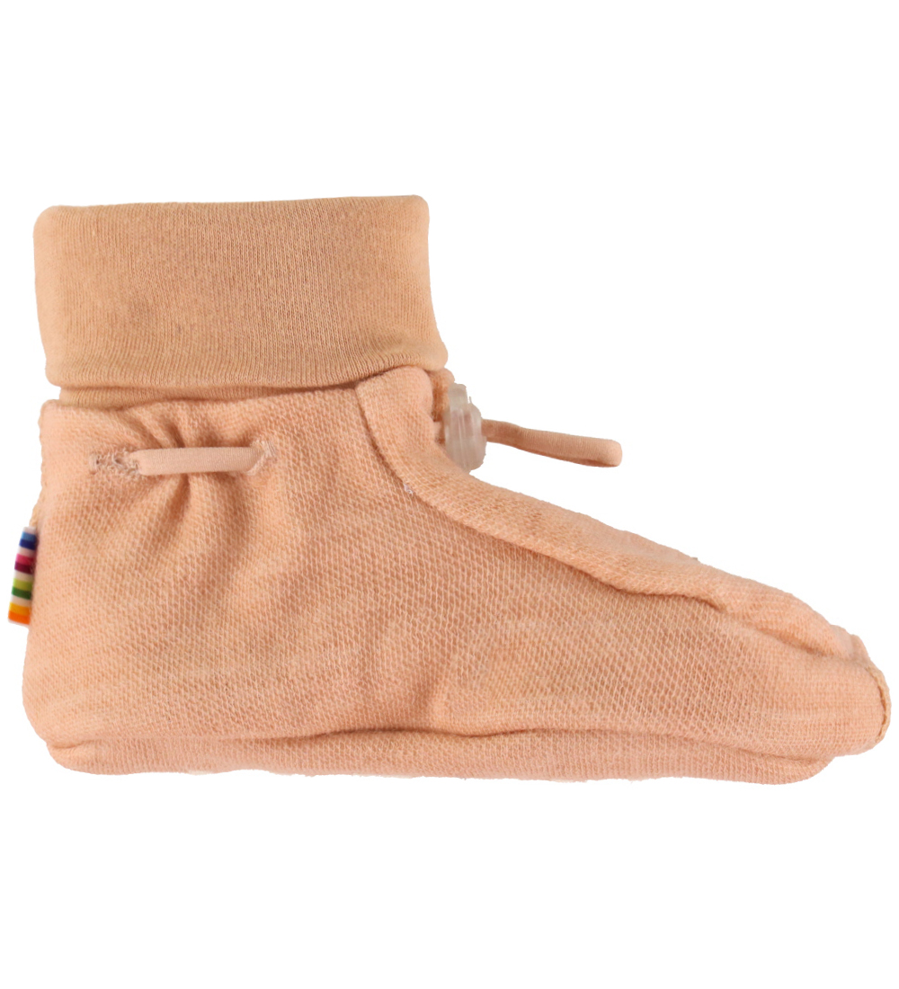 Joha Krabbelschuhe - Wolle/Bambus - Pfirsich - Joha - 60 - Krabbelschuhe Joha Krabbelschuhe - Wolle/Bambus - Pfirsich - Joha - 60 - Krabbelschuhe von Joha