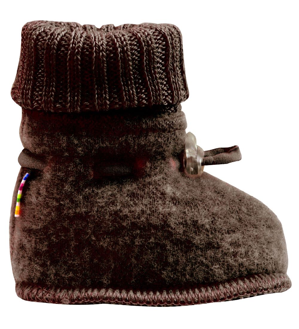 Joha Krabbelschuhe - Wolle - 2-lagig - Braun - Joha - 70 - Krabbelschuhe Joha Krabbelschuhe - Wolle - 2-lagig - Braun - Joha - 70 - Krabbelschuhe von Joha
