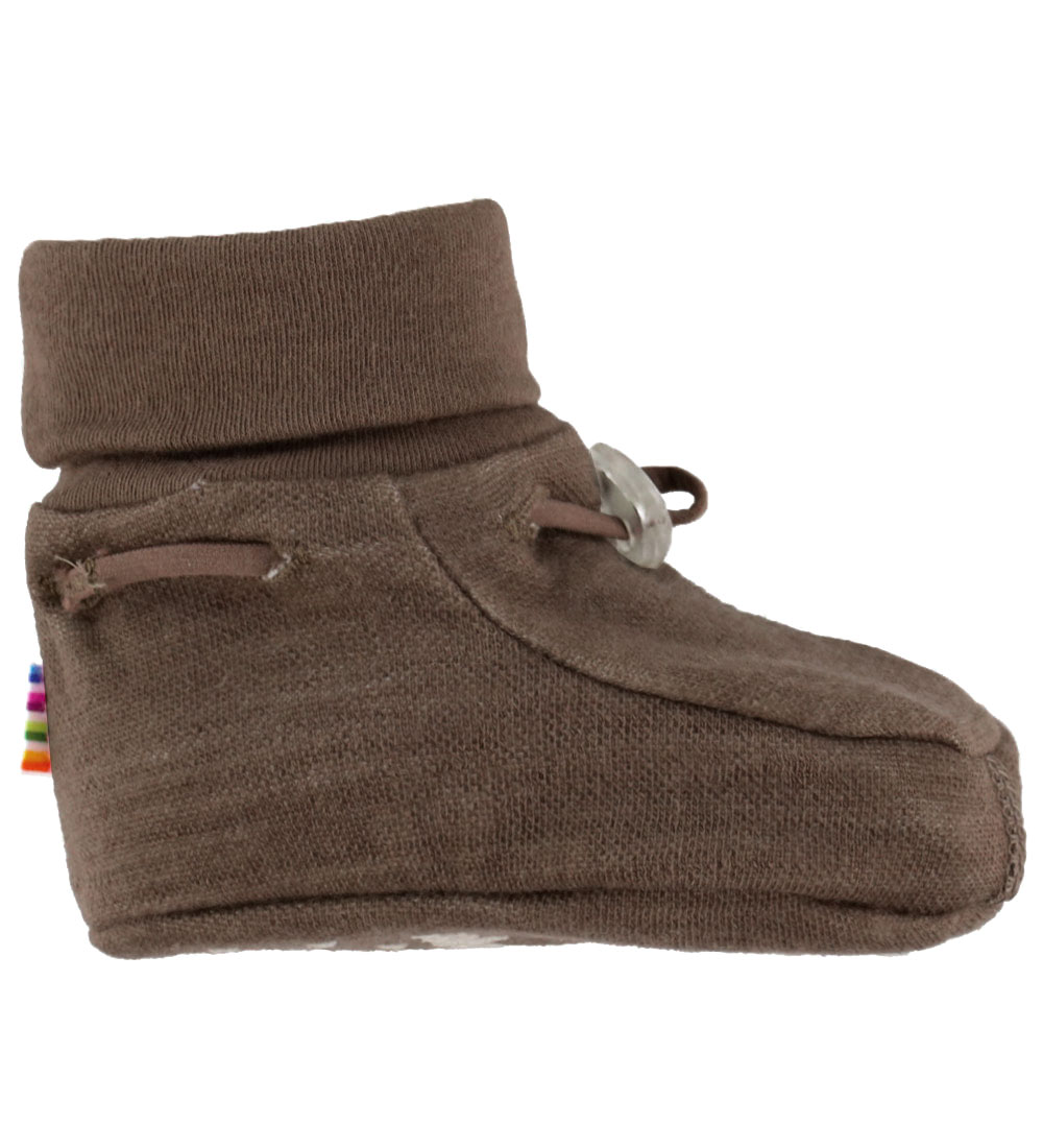 Joha Krabbelschuhe - Wolle - Herr Brown - Joha - 60 - Krabbelschuhe Joha Krabbelschuhe - Wolle - Herr Brown - Joha - 60 - Krabbelschuhe von Joha