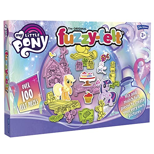 John Adams , Fuzzy-Felt - My Little Pony Activity Set: Mix and match felt pieces to create your very own pictures, Preschool toy, Ages 3+ John Adams , Fuzzy-Felt - My Little Pony Activity Set: Mix and match felt pieces to create your very own pictures, Preschool toy, Ages 3+ von John Adams