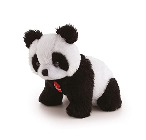 Trudi 50440 Sweet Collection Kleiner Panda ca. 7 cm, Größe XXS, Stofftier mit weichen Materialien und liebevollen Details, Plüschtier waschbar, Kuscheltier für Kinder & Babys, Schwarz/Weiß von Trudi