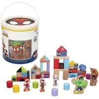 Bauklötze Marvel Spidey mit Figuren 50 Teile im Eimer Bauklötze Marvel Spidey mit Figuren 50 Teile im Eimer von John GmbH