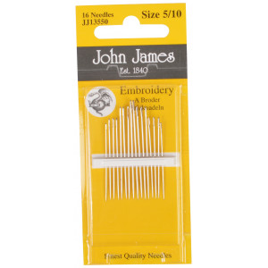 John James Sticknadeln Größe 5/10 - 16 Stk von John James