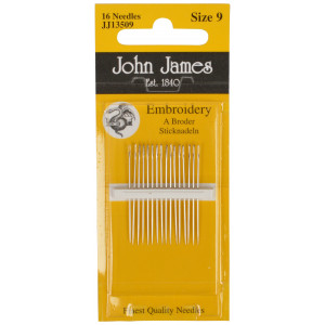 John James Sticknadeln Größe 9 - 16 Stk von John James