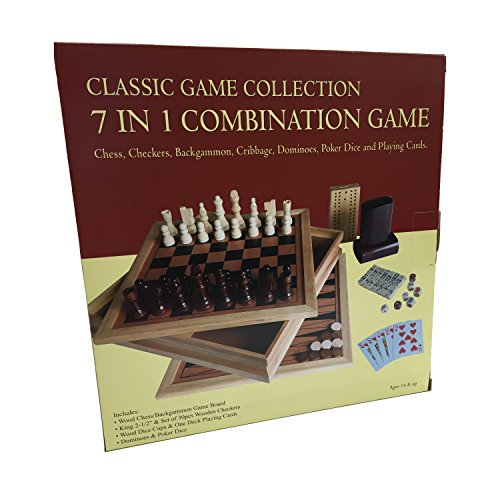 John N. Hansen 7-in-1-Kombinationsspiel-Set von John N. Hansen