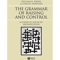 Grammar of Raising and Control von Wiley