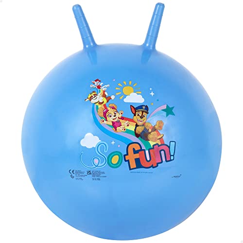 John 59546 Paw Patrol Chase Sprungball, Mit Motiv, Blau von John