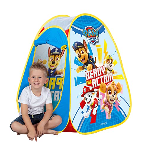 John 71044AMAZON Paw Patrol ELSA, Anna, Olaf OHN 71044 Pop Up Spielzelt Kinderzelt, Wurfzelt, Spielhaus mit gedrucktem Motiv für Kinder, Mehrfarbig von John