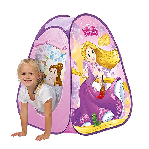 John 73144 - Pop Up Spielzelt Princess - ca. 75 x 75 x 90 cm - Schneller und einfacher Auf- & Abbau von John