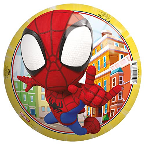 John Spiderman Spider-Man-9 23 cm Spielball Vinylball Kinderball, Mehrfarbig Globo - 50307 John Spiderman Spider-Man-9 23 cm Spielball Vinylball Kinderball, Mehrfarbig Globo - 50307 von John