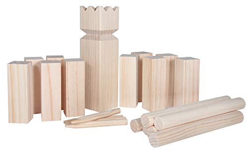 Outdoor Active Schwedenschach-Kubb, 21tlg. im Netz von John