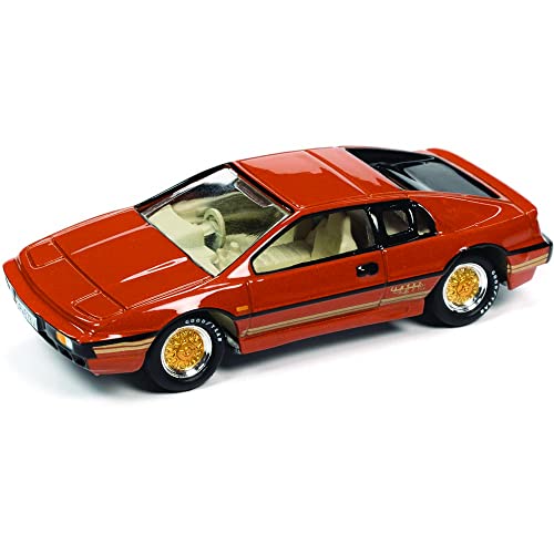 Johnny Lightning 1980 Lotus Turbo Esprit S3 Orange Metallic mit Streifen James Bond 007 "For Your Eyes Only (1981) Movie Pop Culture 2022 Release 1 1/64 Diecast Model Car von Johnny Lightning