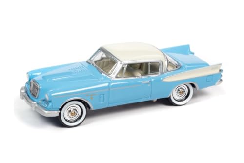 Johnny Lightning JLCG025 Classic Gold VER B 1957 Studebaker Golden Hawk Blue von Johnny Lightning