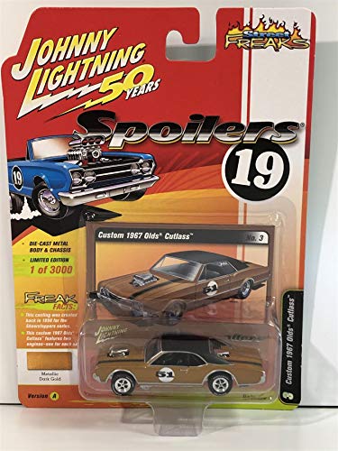 Johnny Lightning JLSF013A-3 kompatibel mit Custom Olds Cutlass Gold metallic - Spoilers Maßstab 1:64 von Johnny Lightning