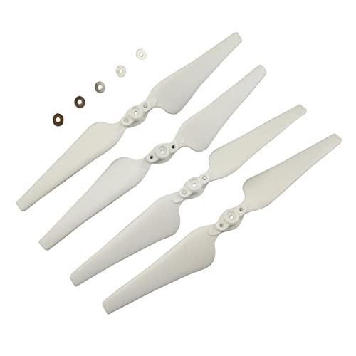 JoiJoy 4 x faltbare Quadrocopter-Propeller für SYMA X8C X8G X8W X8HW X8HC X8HG, weiß, von JoiJoy