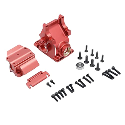 JoiJoy Metallgehäuse für Arrma Karton Senton Infraction 1/7 RC Auto, Rot, 61,9 x 36,5 mm von JoiJoy