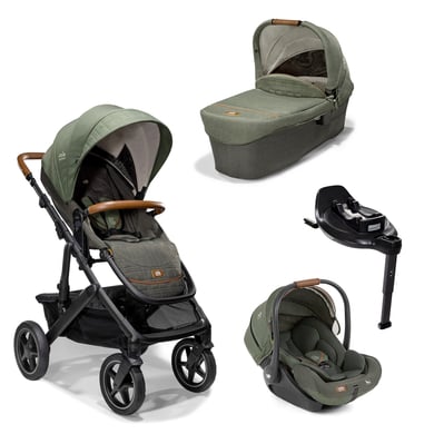 Joie Signature Kombi-Kinderwagen Vinca 2in1 Pine mit Babyschale i-level Recline und Base i-Base Encore von Joie™ signature